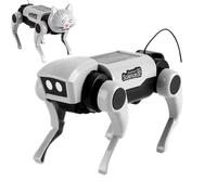 Jouet Mécanique Robotique Solaire - Kit De Chien Robot Intelligent, Ensemble De Construction Scientifique Éducative, Modèle D'apprentissage À Énergie Solaire | Pratique D'ingénierie STEM Pour Les Prog