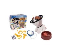 Chez le veterinaire - Chien assis 18cm Marron G