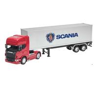 Jouet miniature - HTC - Scania V8 R730 - Métal et plastique - Blanc et rouge