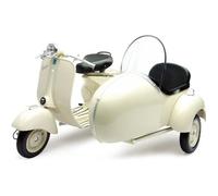 Jouet miniature - NEWRAY - Vespa 150 VLIT Side Car - Blanc - Intérieur - Enfant