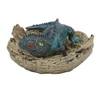 Jouet Modèle de Figurine de Dinosaure de Haute qualité - Stimule L'intérêt pour L'exploration de la Nature pour Les Enfants de Plus de 3 Ans, Matériau (Tanière de Chiots allosaure)