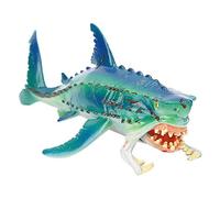 Jouet modèle de Requin, Simulation Miniature Monstre, Jouet de Collection Figurine modèle Animal Marin Ornements pour la décoration d'accessoires pour la Maison Bureau(Requin)