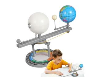 Jouet modèle Terre Lune - 1 unité d'aide pédagogique Solaire | Kits éducatifs de Sciences astronomiques de Haute résistance pour, Filles, garçons, Tout-Petits, école à Domicile, matérie