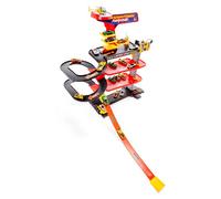 Molto Garage de jeu Parking Loop – 4 étages, rampe en spirale, multicolore – avec véhicules