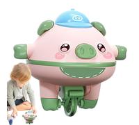 Jouet monocycle gyroscope - Robot d'équilibrage de porc avec auto-stabilisation, jeu d'apprentissage interactif pour habiletés motrices et créativité jouet d'équilibre