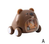 Jouet Montessori Pour Bébé Garçon De 1 An, Cadeau D'Anniversaire, Voiture De Dessin Animé, Interactif, Pour Enfant, Chil M2e4
