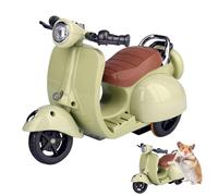 Jouet Moto Électrique, Moto Jouet Pour Poupée, Voiture Pour Figure Jouet Acrobatique Avec Son Et Lumière, Rotation À 360 Degrés Enfants Joués Moto Pour Voiture De Course Véhicules Pour B