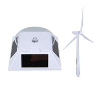Jouet moulin à vent solaire - Modèle de turbine pédagogique à double usage pour l'enseignement des sciences