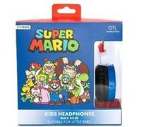 OTL Technologies Casque stéréo Nintendo Super Mario pour Enfants avec limitation du Volume (Max 85 DB) et Bandeau réglable pour Une Meilleure expérience de Confort.