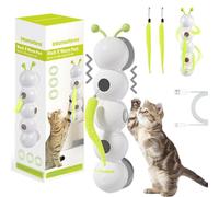 Jouet mural interactif à capteur intelligent pour chat, jouet mural rechargeable activé par le mouvement, pour la chasse, le saut, parfait pour les chats d'intérieur (1 pièce)