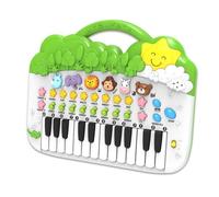 Jouet musical - AMO TOYS - HAPPY BABY - ANIMAL KEYBOARD - Rose - 12 mois - Intérieur