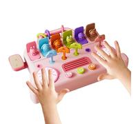 Jouet Musical - Apprendre Le Piano et la Batterie didactique, Design de Bus avec Instruments de Musique pour | pour Anniversaire, Noël garçons et Filles