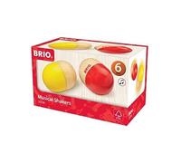 Jouet musical - BRIO - 30180 - 2 maracas - sons différents - Dès 19 mois