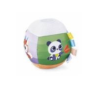 Chicco Balle musicale électronique douce - multicolore, tissus et étiquettes, animaux, mélodies