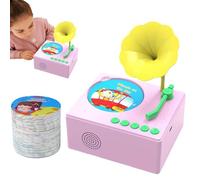 Jouet musical de gramophone pour ,Jouets de gramophone pour | Lecteur de musique jouet pour - Jouet éducatif interactif pour avec histoire de phonographe, l