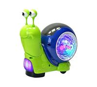 Jouet musical d'escargot pour tout-petits : escargot électrique éclairé pour la marche, fonction pour éviter les obstacles automatiquement, jouet avec lumières et musique, pour les | Lumière E