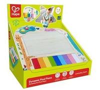 HAPE Piano pixel interactif Pixel Piano Francais Multicolore