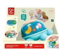 Jouet musical d'éveil Hape Tortue musicale rotative Multicolore