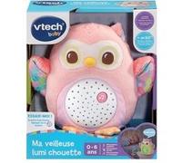 Jouet musical d'éveil Vtech Baby Ma veilleuse Lumi chouette Rose