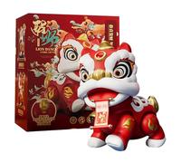 Jouet musical du lion , jouets chinois du lion - Jouets dansants électriques avec lumières | Bonbonnière de Noël, Lion chanceux du Festival du Printemps, Figures décoratives de la mascotte