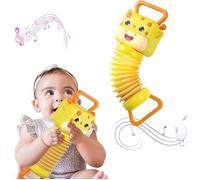 Jouet Musical Enfant 1 an, Girafe Accordéon avec 16 Effets Sonores, Jouet d’éveil pour Bébé