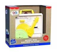 Jouet musical pour bébé - Fisher Price - Music Box Record Player - 10 chansons - Blanc - Mixte - 24 mois et plus