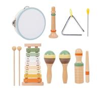 Jouet musical pour bébé - Xylophone - Instrument en bois d'éducation précoce - Jouet pour bébé - Pour le développement de la musique de la petite enfance - Apprentissage interactif