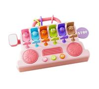 Jouet Musical pour - Jouet éducatif avec Piano et Tambour - Kit Complet d'instruments de Musique pour - pour Filles - Cadeau de Noël d'anniversaire
