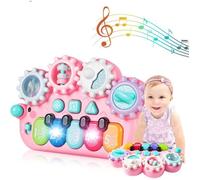 Jouet musical - ZGEER - Bébé Montessori - Volume réglable - 5 chansons - 12 mois et plus