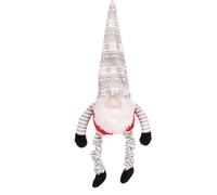 Jouet Noël Gnome gris et rouge Bardo 58 cm pour chien