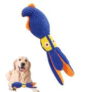 Jouet Octopus, jouet pour chien de poulpe - Jouet pour chien qui grince doux Chewers - Accessoire de dentition pour chiot - Fournitures pour animaux de compagnie de petite, moyenne et grande taille