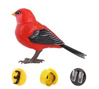 Jouet Oiseau - Figurines Oiseaux Enfant,Animal De Compagnie Électronique Bureau Réaliste avec Interaction Parlante pour Tout Petits Utilisable en Extérieur pour Voyage Et Salle D