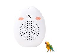 Jouet Oiseau Parlant, Perroquet Lecteur Apprentissage Chansons 70 Titres, Répétition Mots Français Anglais, Jouet D'entraînement Enregistrement Vocal Rechargeable USB, pour Perruche Calopsitte