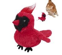 Jouet Oiseau Volant pour Chat | Jouet Aviaire pour Chats - Peluche Électrique Réaliste Avec Battements d'Ailes Pour Souris Lapin Chien Cage Pour Races Moyennes Et Grandes - Stimulation Mentale et Anti