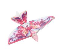 Jouet Oiseau Volant télécommandé avec Lumières LED, Lancement vers l'avant, Aucun Contrôleur Nécessaire pour Les Enfants, Intérieur et Extérieur (Rose)