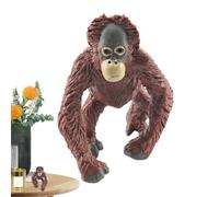 Jouet orang-outan, jouet figurine Silverback Figurine réaliste de singe