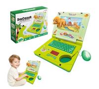 Jouet Ordinateur Portable Enfant,avec Lumières et musicaux Effets (Vert) | Ordinateur Éducatif Enfant,Clavier ABC Jeux Éducatifs,Cadeau Enfant de 2 Ans à 5 Ans
