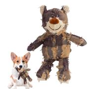 Jouet ours pour chien de compagnie, jouet relaxant et grinçant pour chiens occupés, fournitures pour animaux de compagnie, interactive à mâcher pour jouer à l'intérieur et à l'extérieur