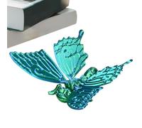 Jouet papillon, modèle papillon,Décoration animale mobile commune imprimée en | Jouet de bureau flexible, artisanat d'art pour décoration d'armoire, étagère de salon, chambre à coucher