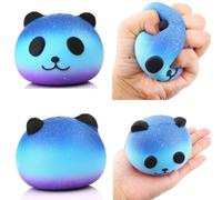 Jouet Parfumé Crème De Panda Bleu Mignon, Squishy Lente À Presser, Pour Enfant, Breloque De Téléphone, Jouets Amusants, Cadeaux Pour Enfants