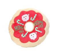 Jouet parlant pour chien - Peluche couineuse interactive - de 17 | 8 cm avec voix - Tissu de vacances pour - Figurine en d'épices de style festif - Cadeau pour chiot contre l'ennui