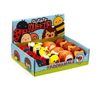 Jouet Peluché à Presser Queasy Squeezies - Adoramals Jardin