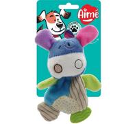 Aimé Jouet Chien Peluche Sonore Vache Avec Squeaker 16cm 1 Pièce
