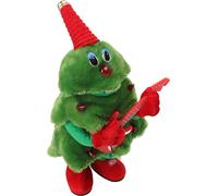 Jouet peluche arbre de Noël électrique 8 chansons en continu Jouet peluche électrique mignon pour enfants Arbre de Noël Guitare