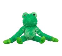 TRIXIE Jouet en peluche grenouille pour chien - Tissu doux et durable avec couineur caché, jouet attrayant pour chiens, parfait pour les câlins, les jeux interactifs et la stimulation mentale, design