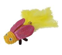 Jouet peluche pour chat avec herbe à chat Nobby Pet Rose 18 cm