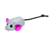 TRIXIE Chat Boutic - Set de 6 souris peluche avec herbe à chat - 5 cm,