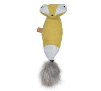 Jouet peluche pour chat chenille avec herbe à chat D&D Home Jaune 40x11x10 cm