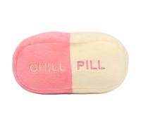 Jouet peluche pour chat coussin de frappe Coockoo Chill Pill Rose 16x7x9 cm