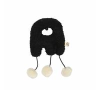 Jouet peluche pour chat coussin de frappe D&D Home Belle Noir 17x4,5x31 cm